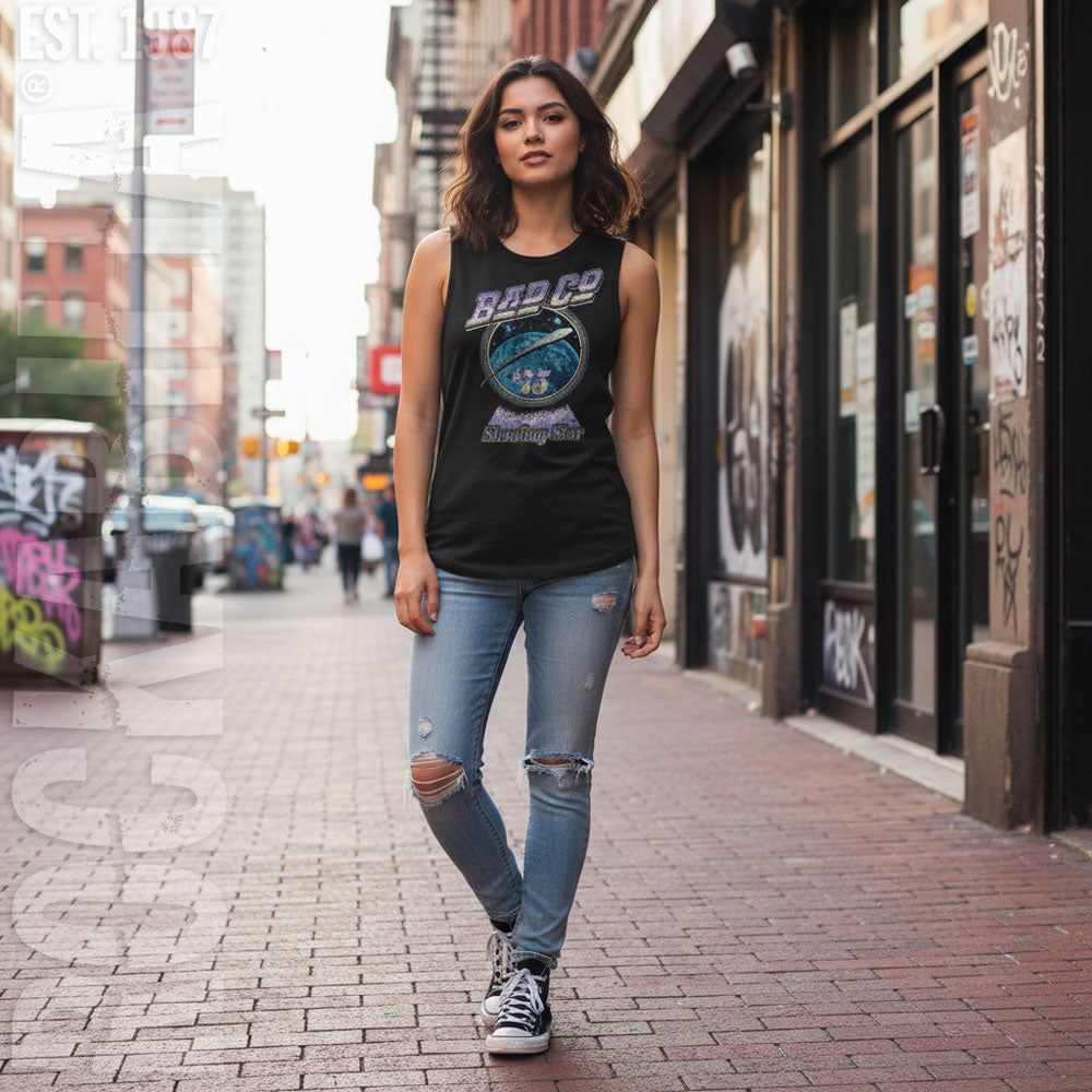 Bad Company Shooting Star Pastels Womens Tank Alt 2