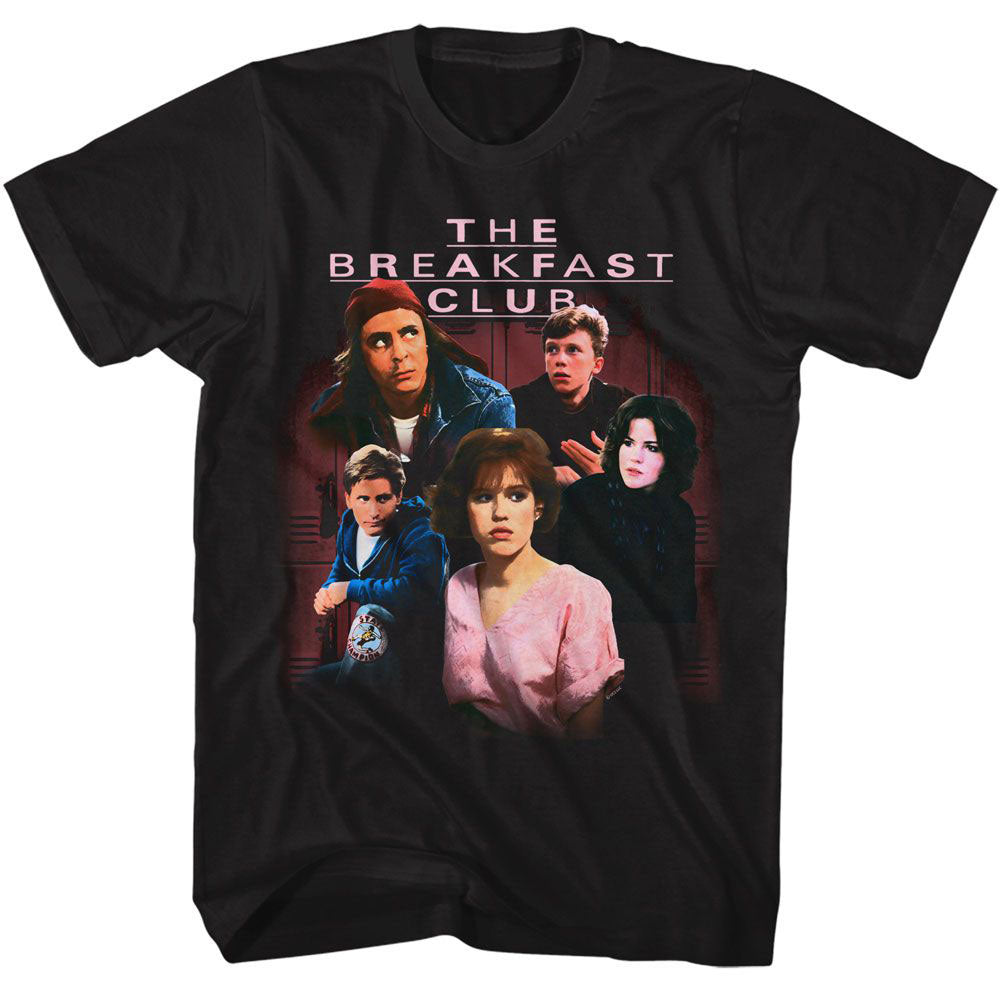 Breakfast Club Group Photo Lockers T-shirt Front