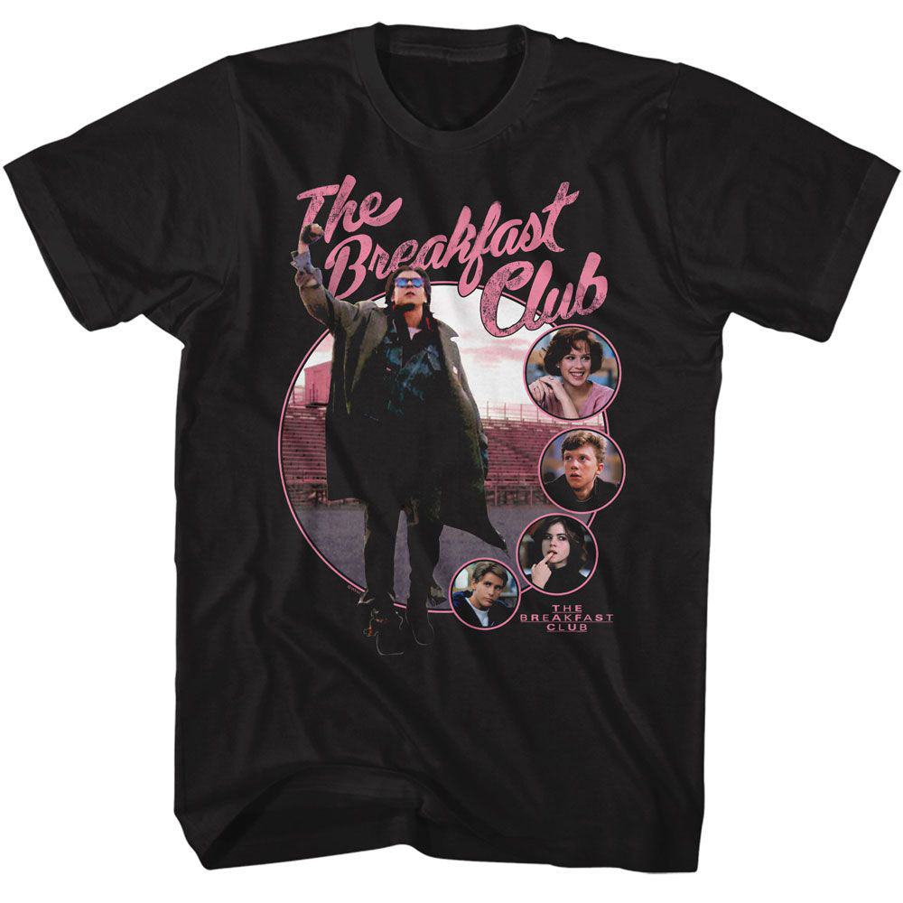 Breakfast Club Character Circles T-shirt Front