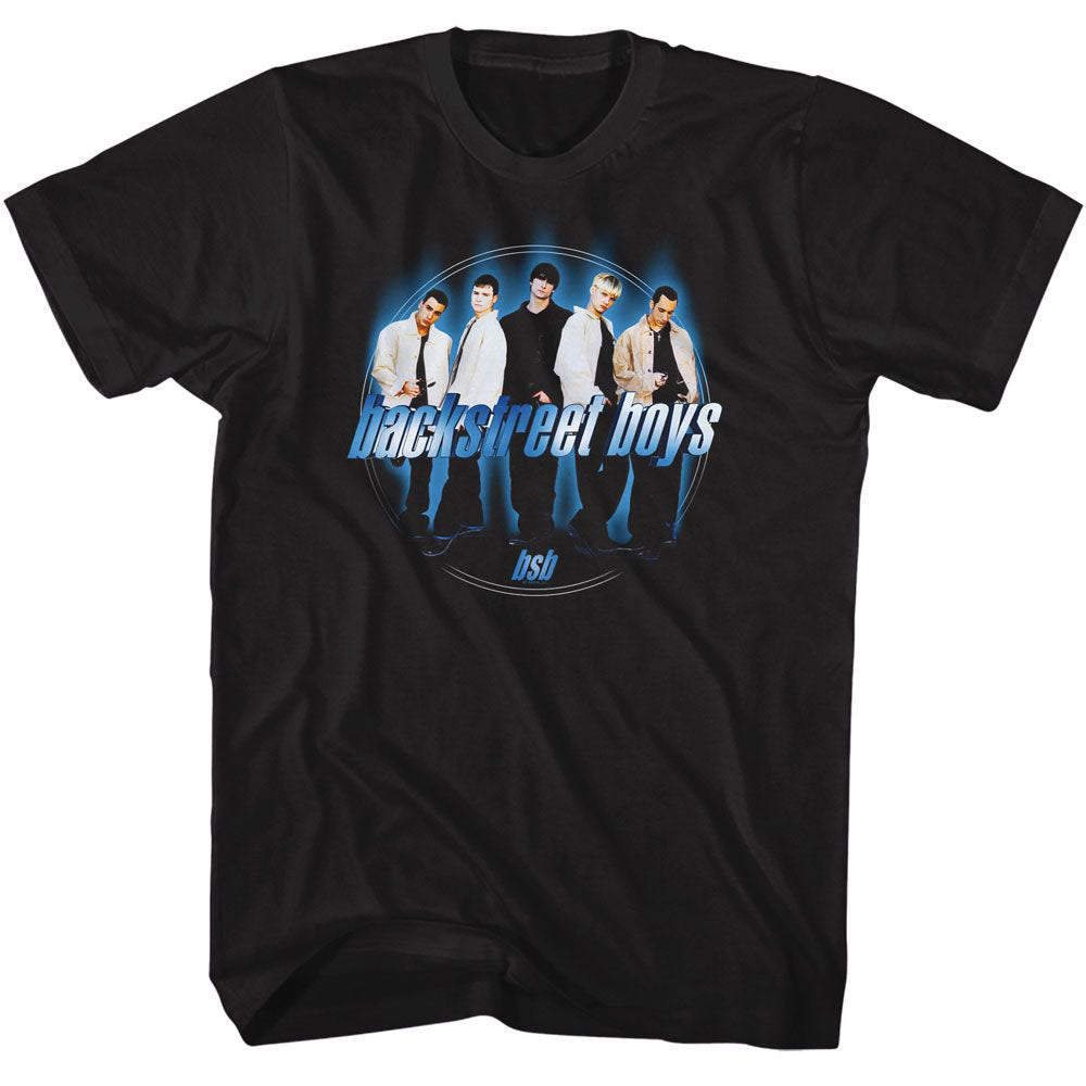 Backstreet Boys Blue Circle T-shirt Front