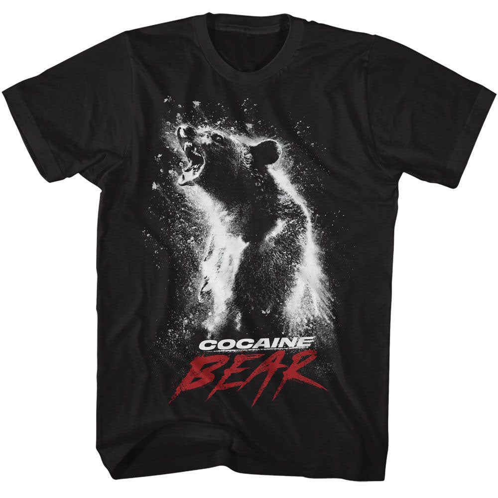 Cocaine Bear Movie Poster T-shirt Front