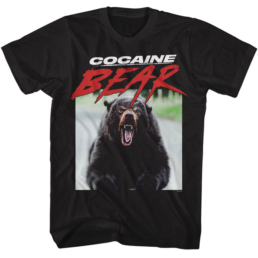 Cocaine Bear Photo T-shirt Front
