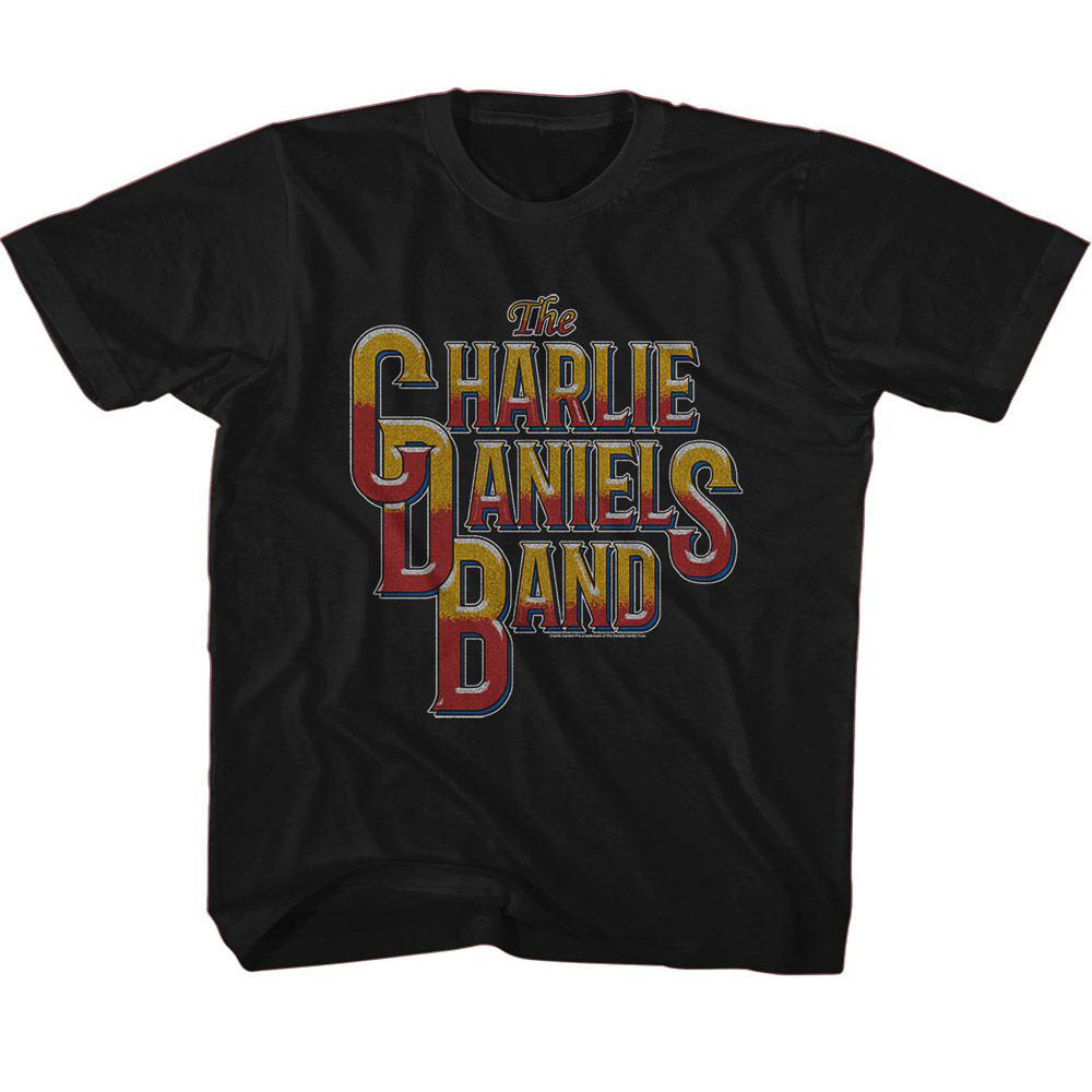 Charlie Daniels Band Cdb Vintage Style Logo Kids Childrens T-shirt Front