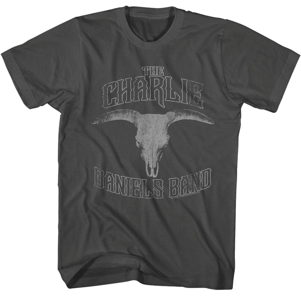 Charlie Daniels Band Cdb Bull Skull T-shirt Front