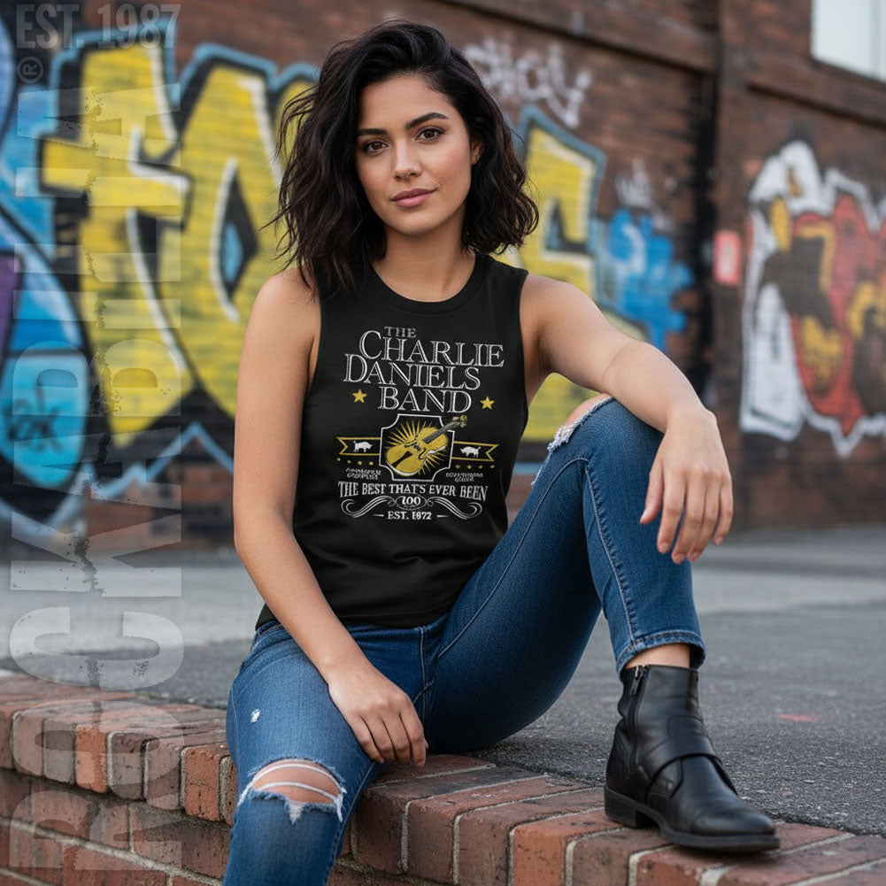 Charlie Daniels Band Cdb The Best Thats Ever Been Womens Tank Alt 2