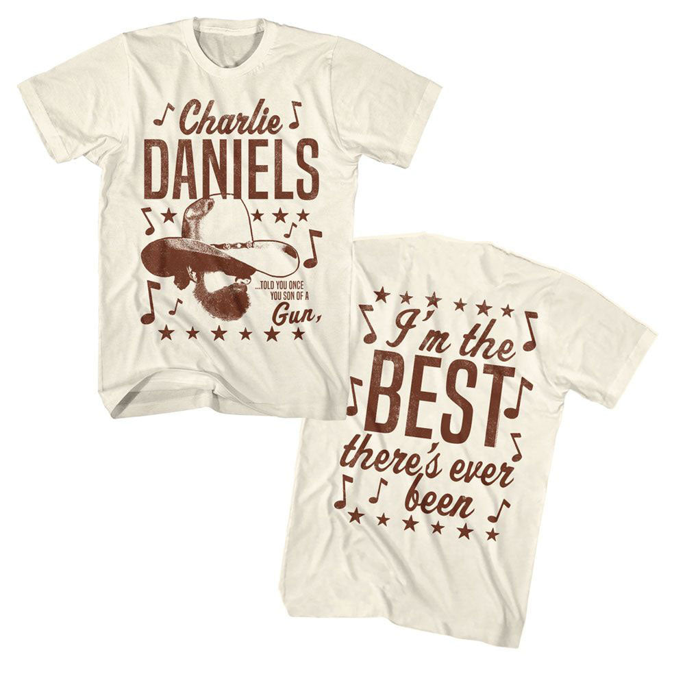 Charlie Daniels Band Cdb Told You Once T-shirt Front