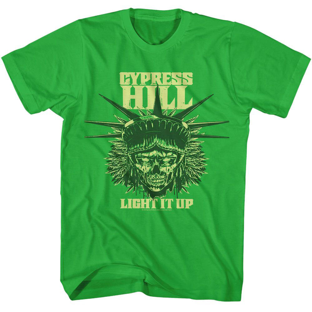 Cypress Hill Light It Up T-shirt Front