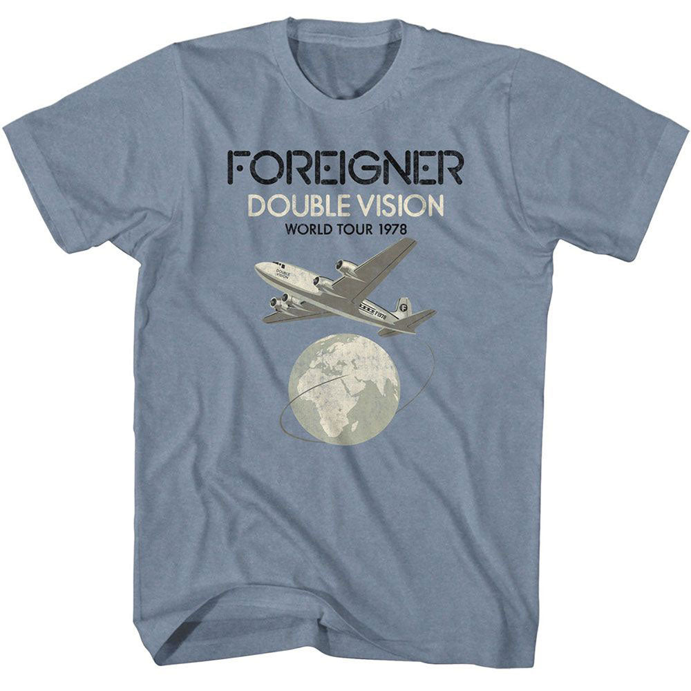 Foreigner Double Vision T-shirt Front