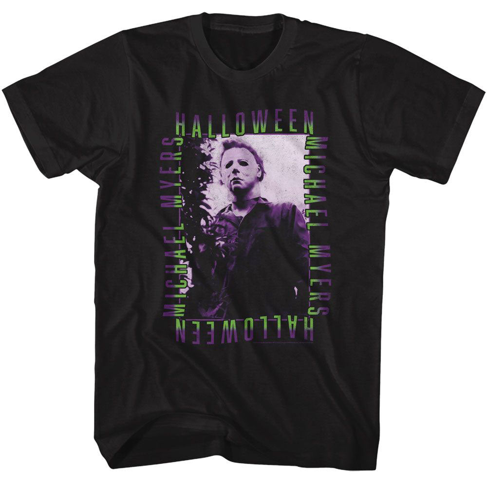 Halloween Repeat Gradient Text T-shirt Front