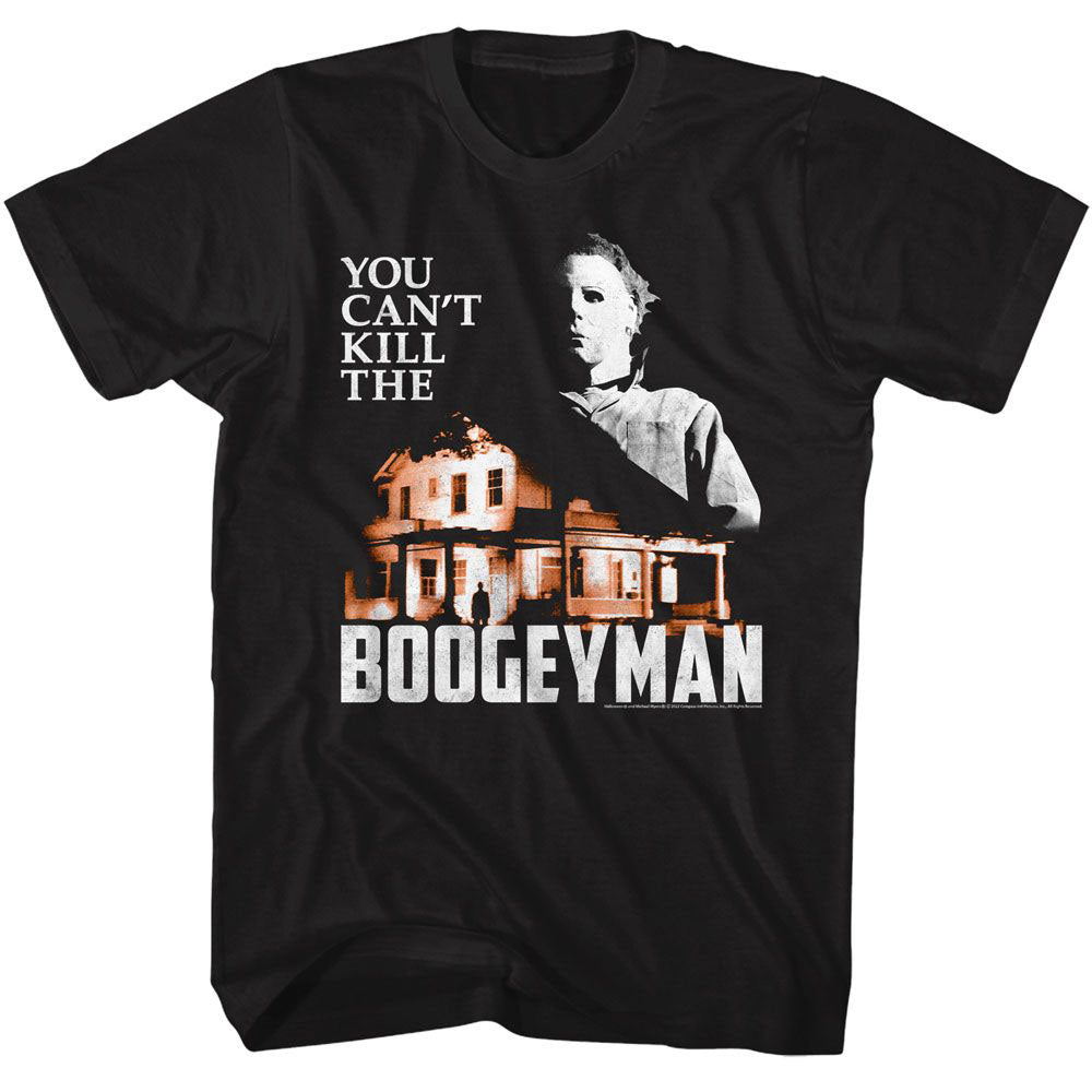 Halloween Boogeyman House T-shirt Front