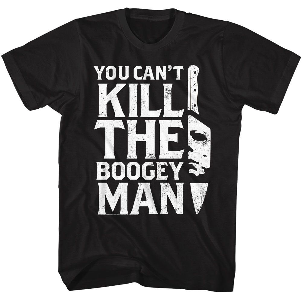 Halloween Boogeyman Knife T-shirt Front