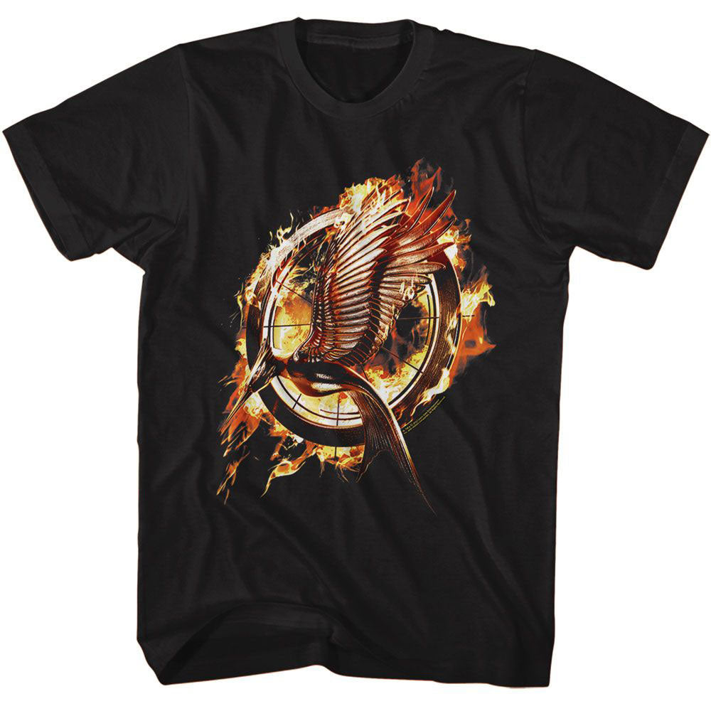 Hunger Games Catching Fire Mockingjay T-shirt Front