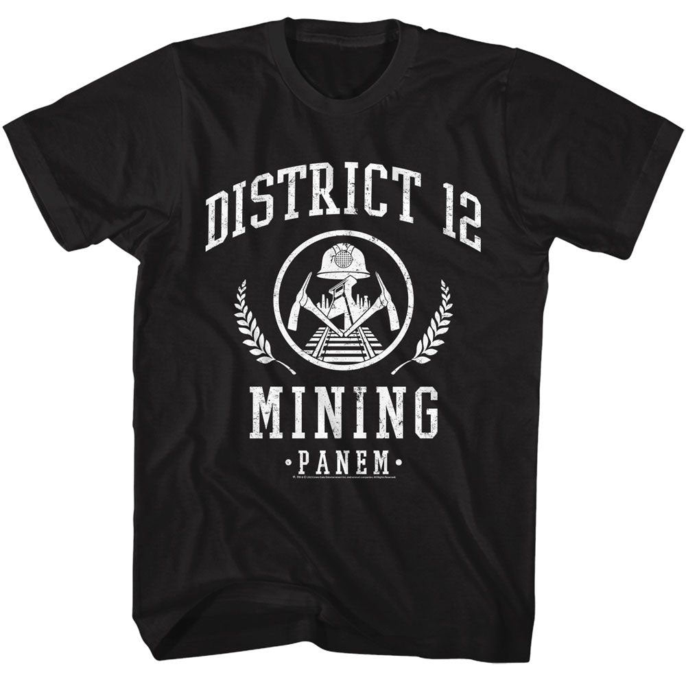 Hunger Games D12 Mining T-shirt Front
