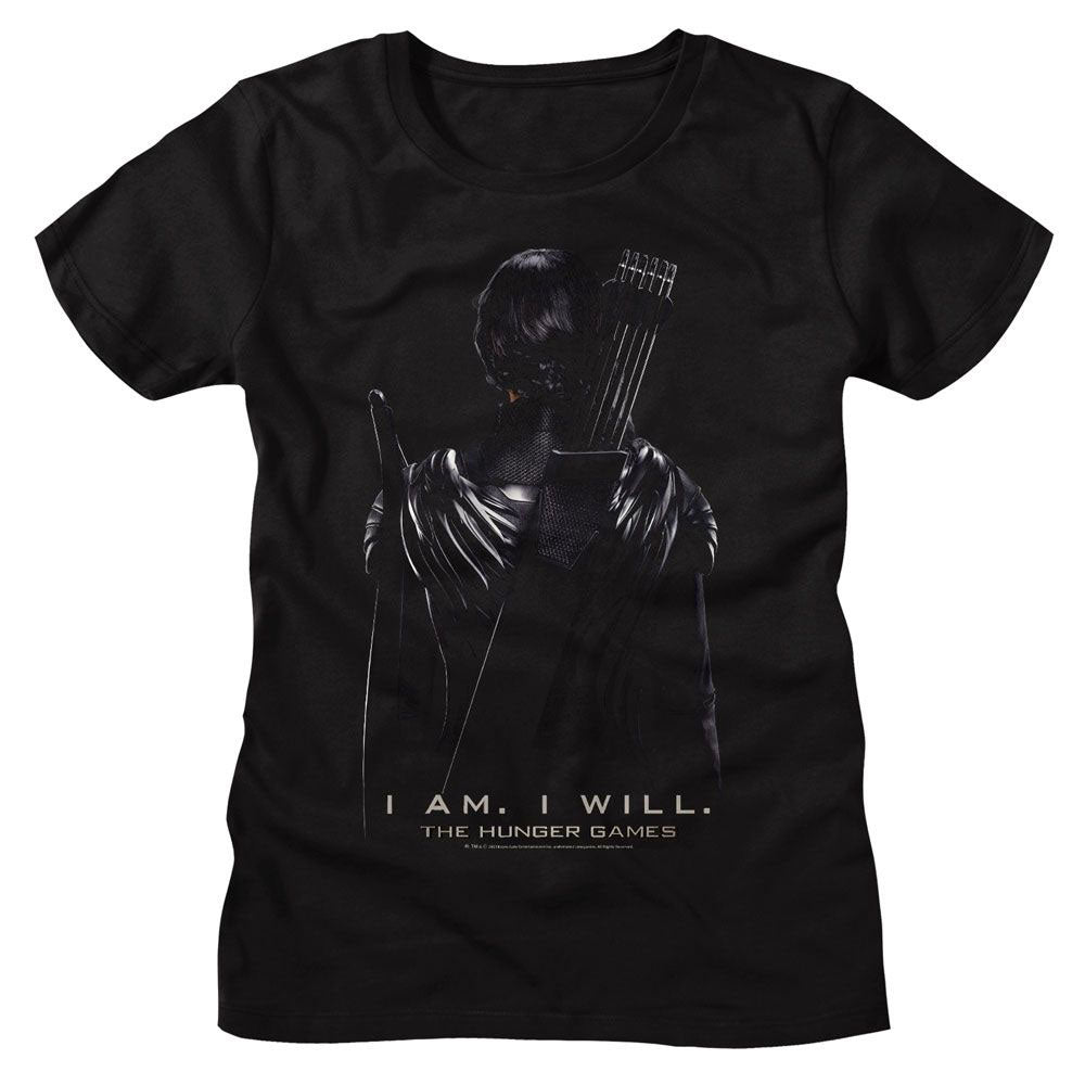 Hunger Games Katniss Back Junior Top Front