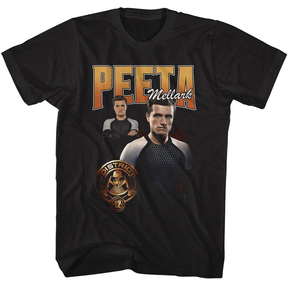 Hunger Games Peeta Duo Photo T-shirt Front