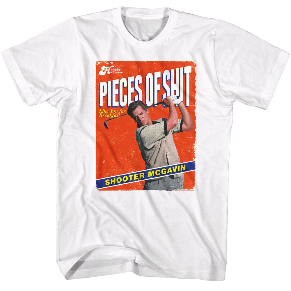 Happy Gilmore Pos For Breakfast T-shirt Front