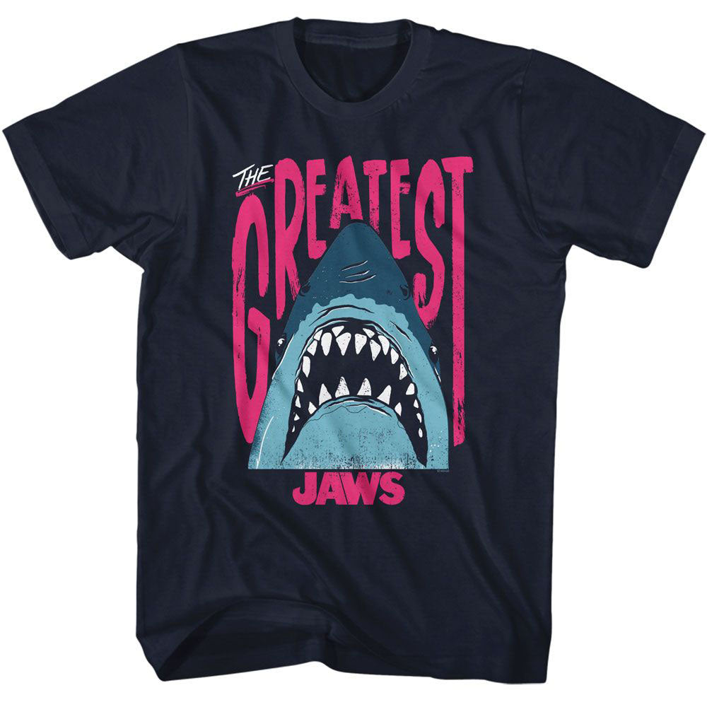 Jaws The Greatest Shark T-shirt Front