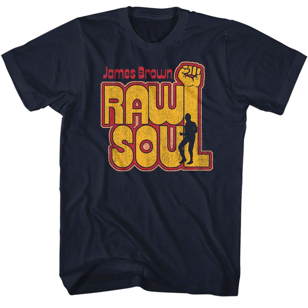 James Brown Raw Soul T-shirt Front