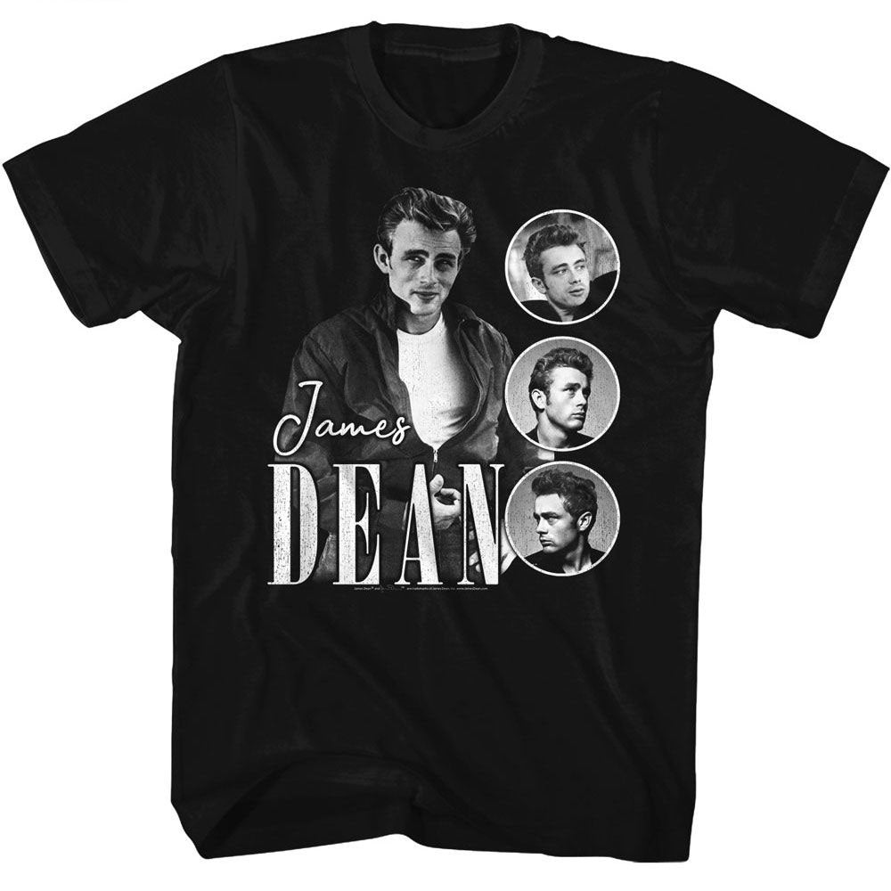 James Dean Three Circles T-shirt Front