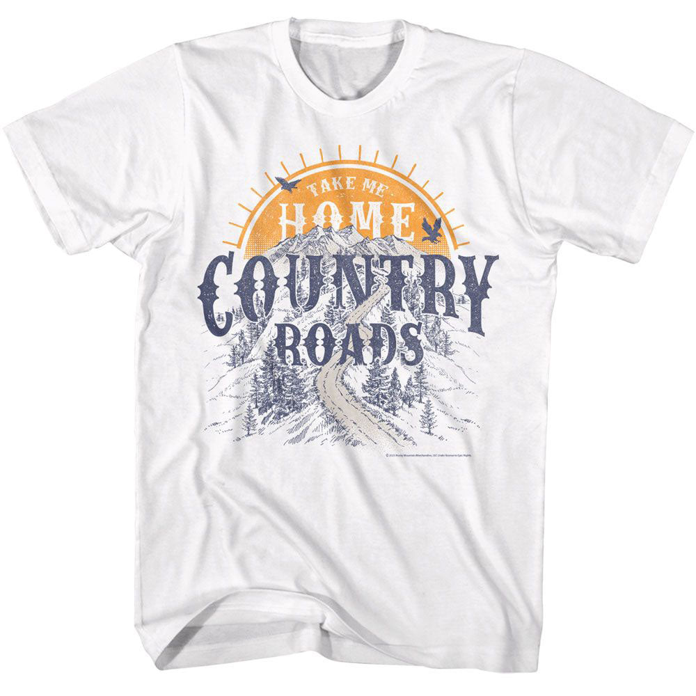 John Denver Take Me Home Country Roads T-shirt Front