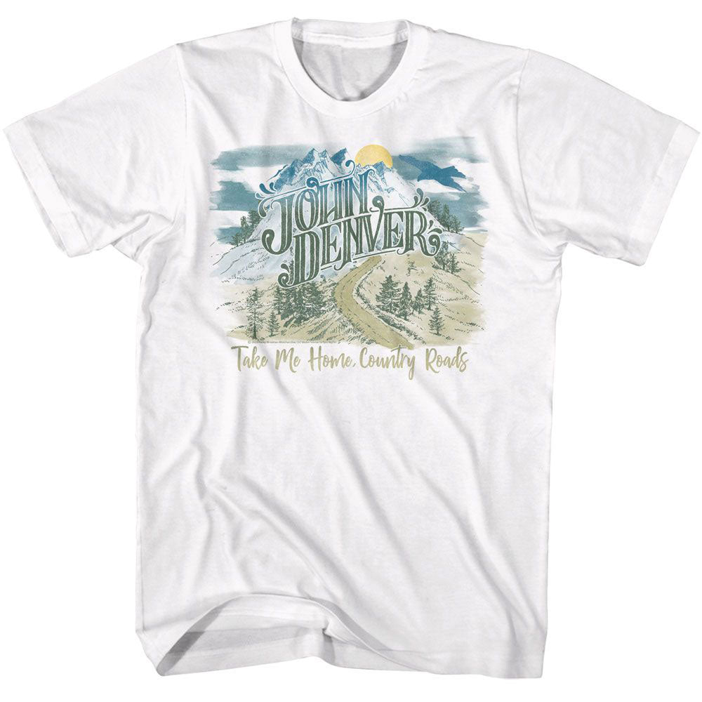 John Denver Take Me Home T-shirt Front