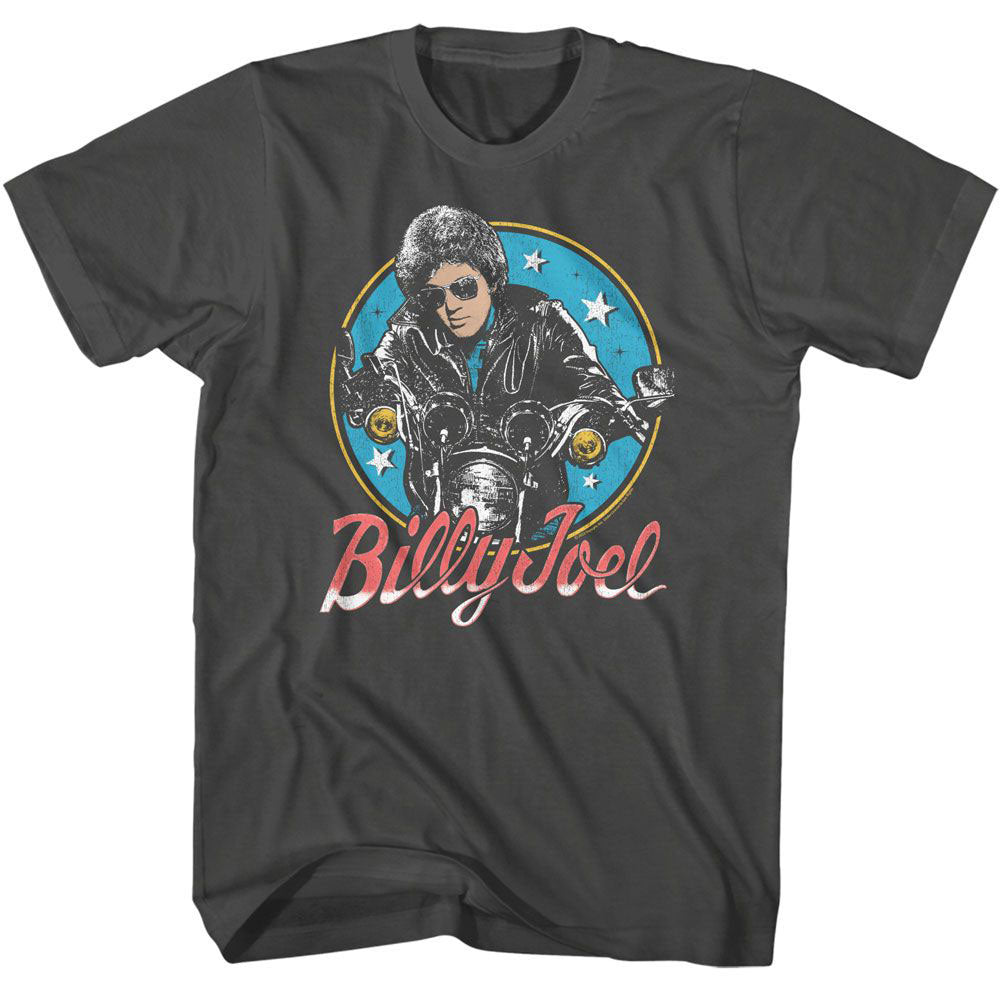 Billy Joel Bikes And Stars T-shirt Front