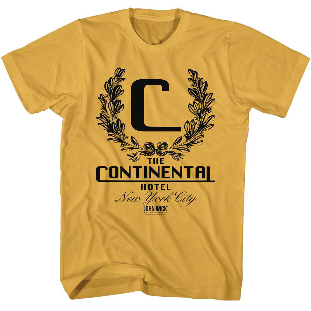 John Wick Continental Nyc Dark T-shirt Front