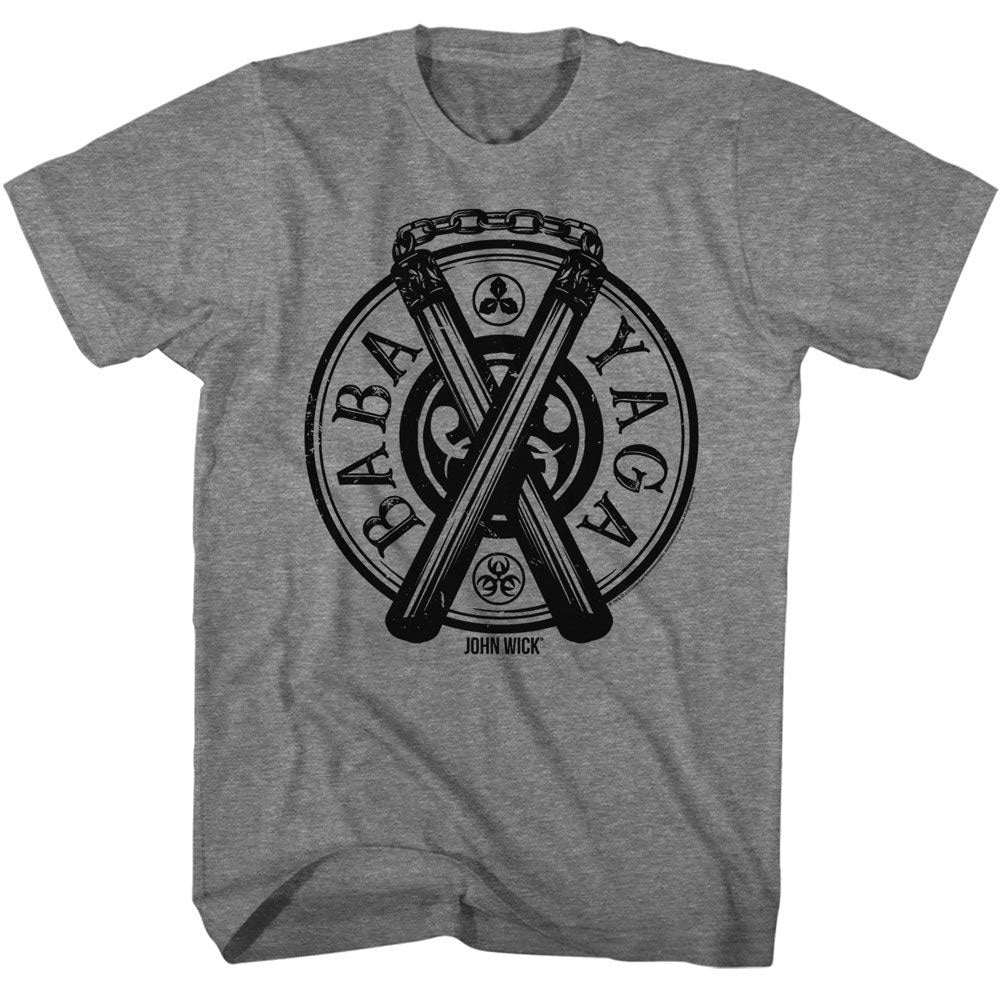 John Wick Baba Yaga Badge T-shirt Front