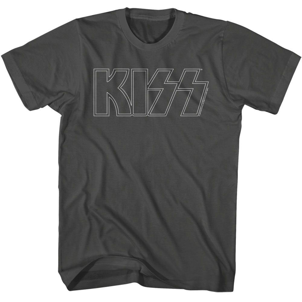 KISS Kiss Outline T-shirt Front