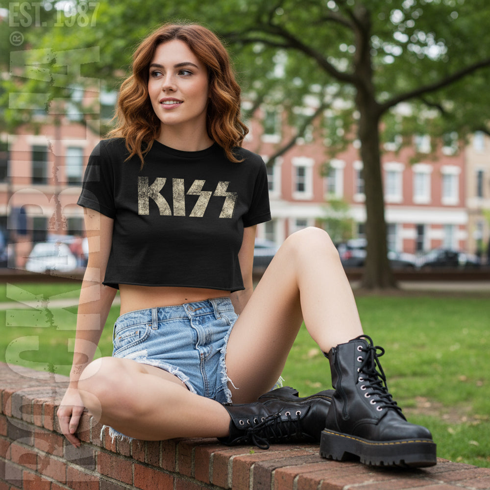 Kiss Logo Junior Top