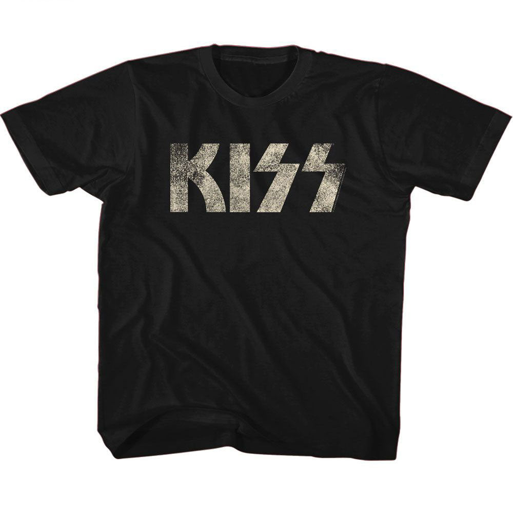 KISS Kiss Logo Kids Childrens T-shirt Front