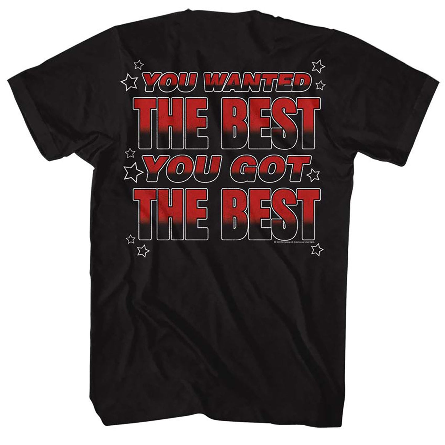 KISS Kiss You Wanted The Best T-shirt Back
