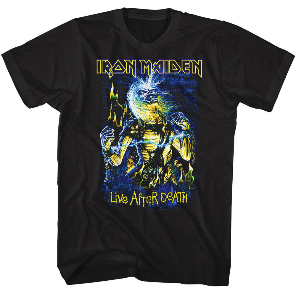 Iron Maiden Live After Death T-shirt Front
