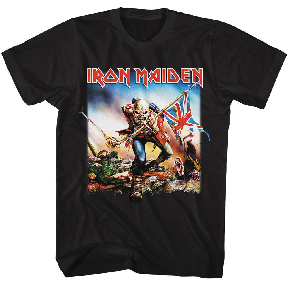 Iron Maiden Trooper Square T-shirt Front