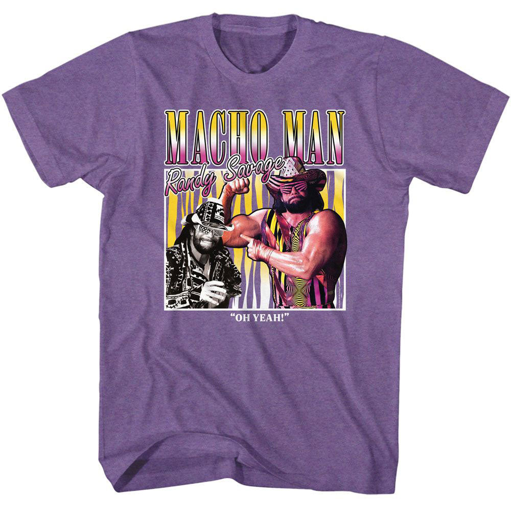 Macho Man Box T-shirt Front