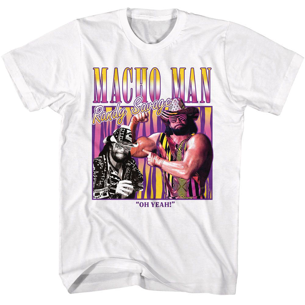 Macho Man Box T-shirt Front