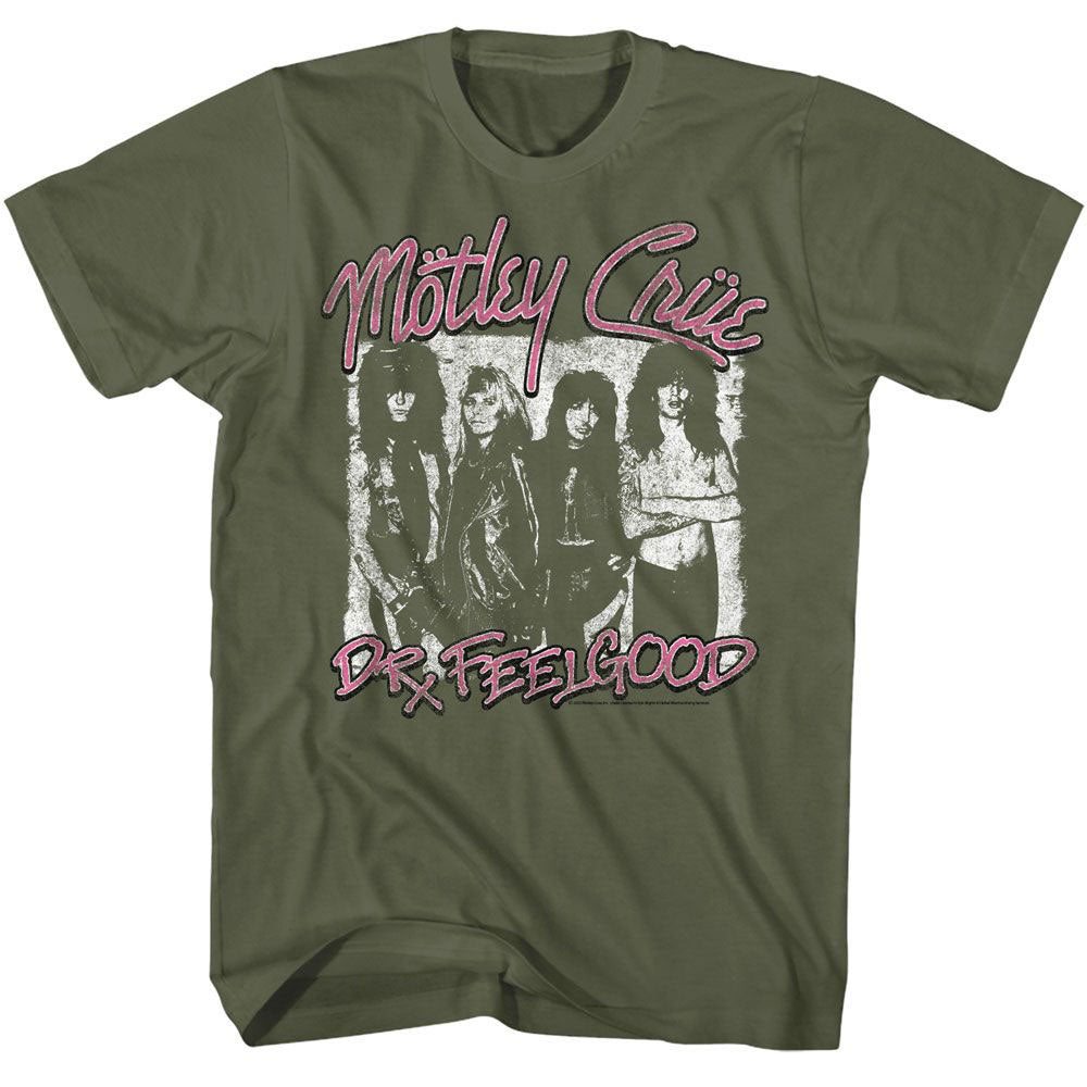Motley Crue Dr Feelgood T-shirt Front