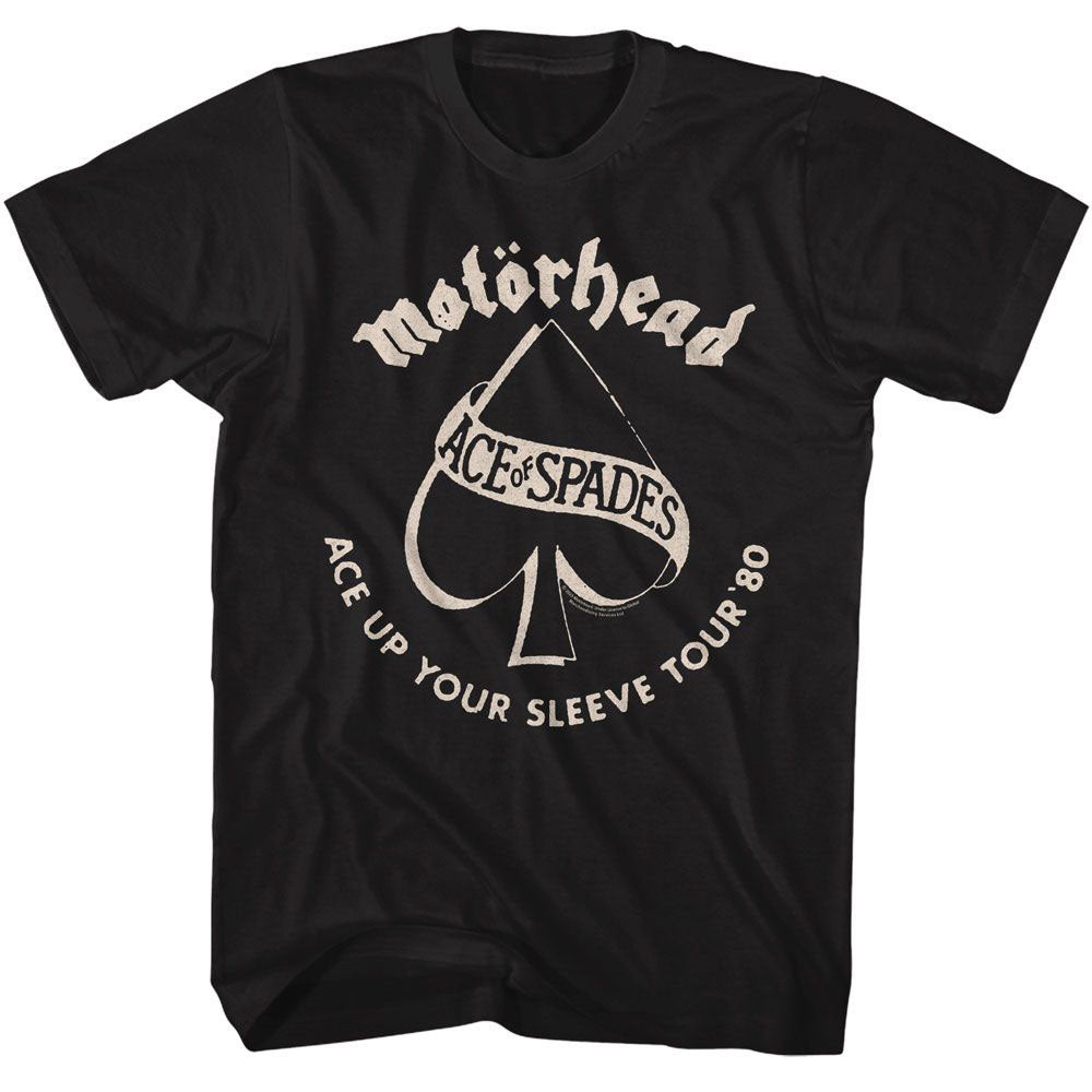 Motorhead Ace Tour 80 T-shirt Front