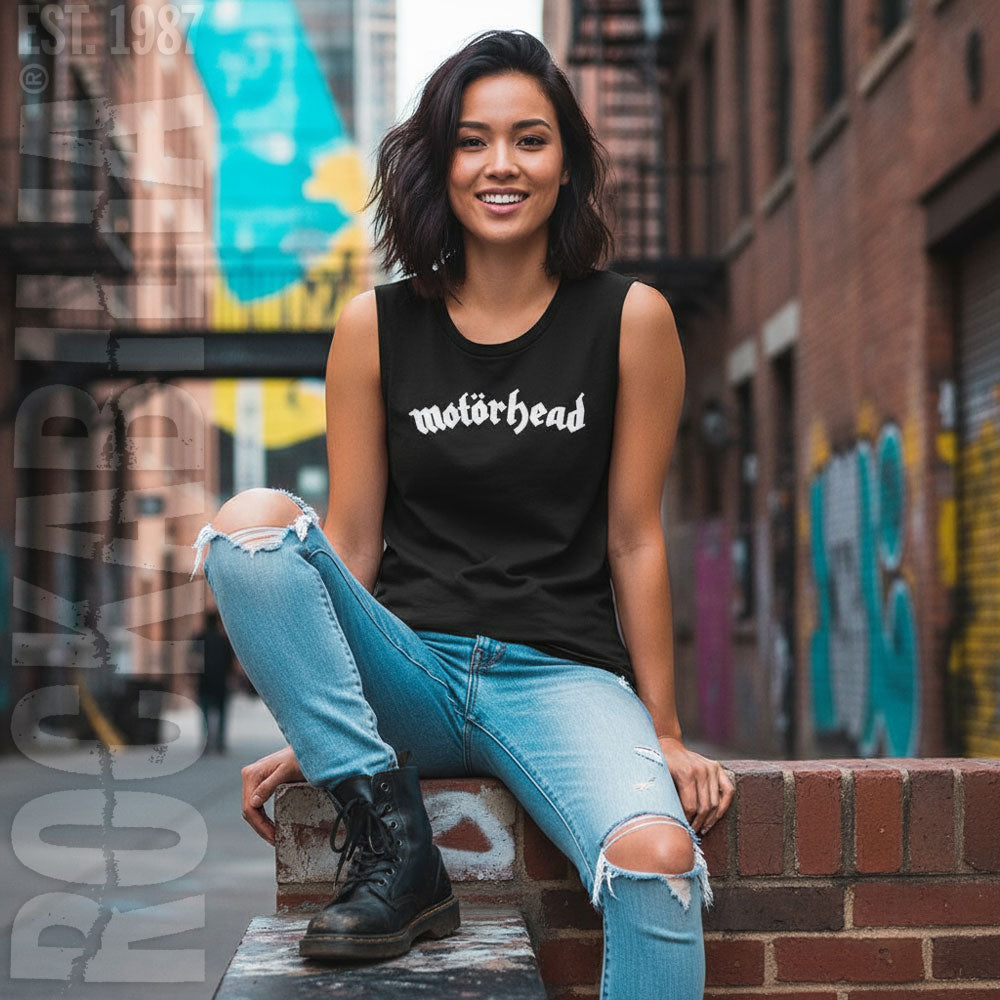 Motorhead Light Logo Womens Tank Alt 2