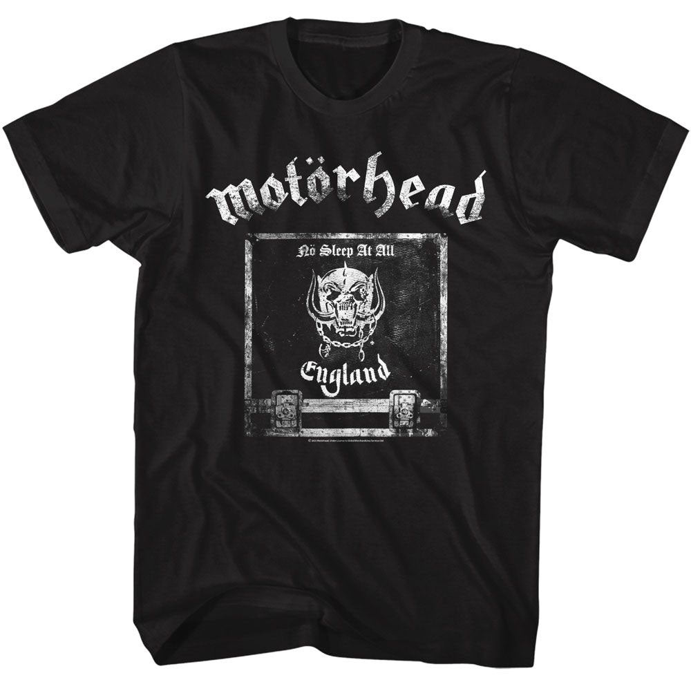 Motorhead No Sleep At All T-shirt Front
