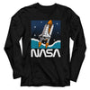 Nasa Shuttle In Space Long Sleeve
