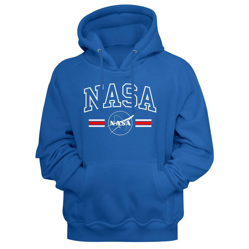 NASA Nasa Stripes Hooded Sweatshirt Front