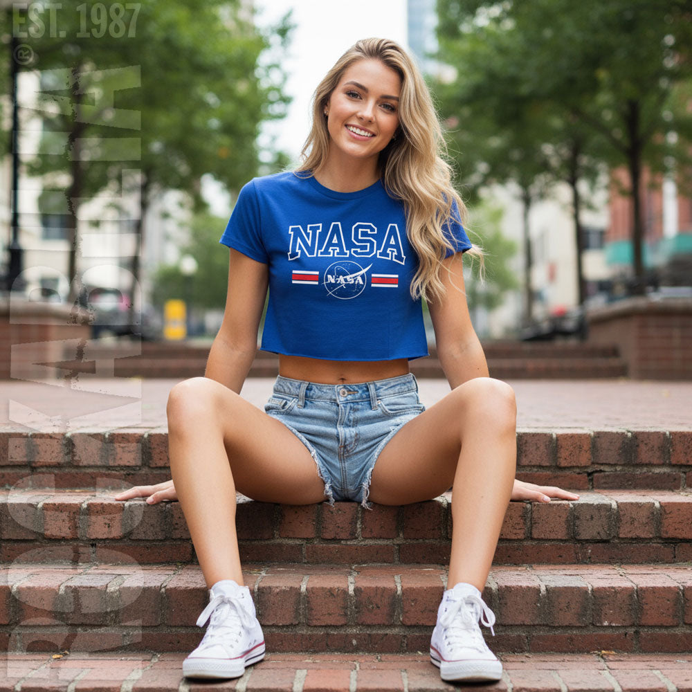 NASA Nasa Stripes Junior Top Alt 2