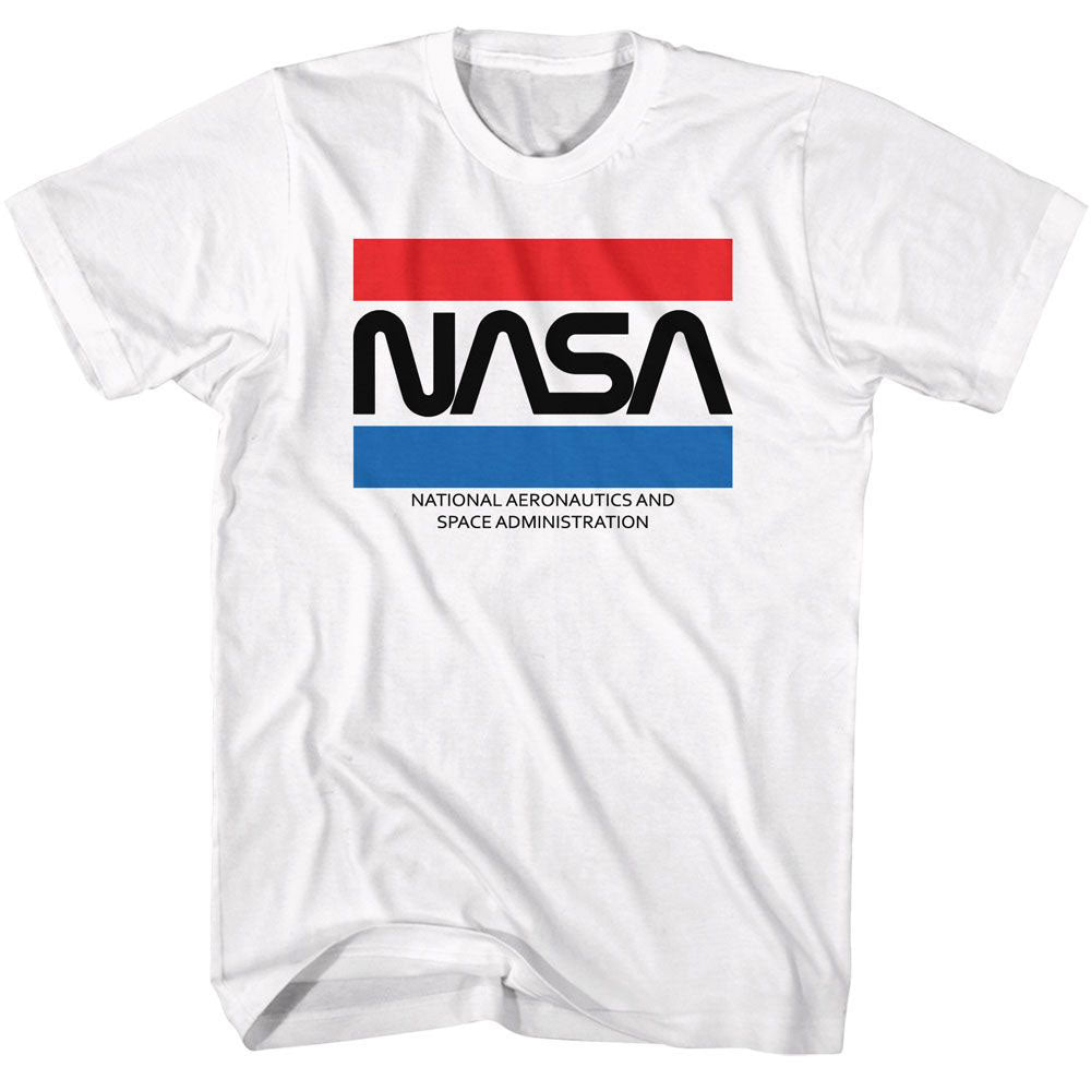 NASA Nasa Stripes T-shirt Front