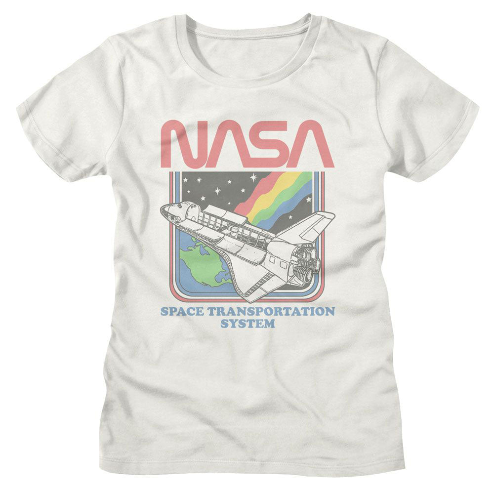 NASA Nasa Rainbow Sts Junior Top Front