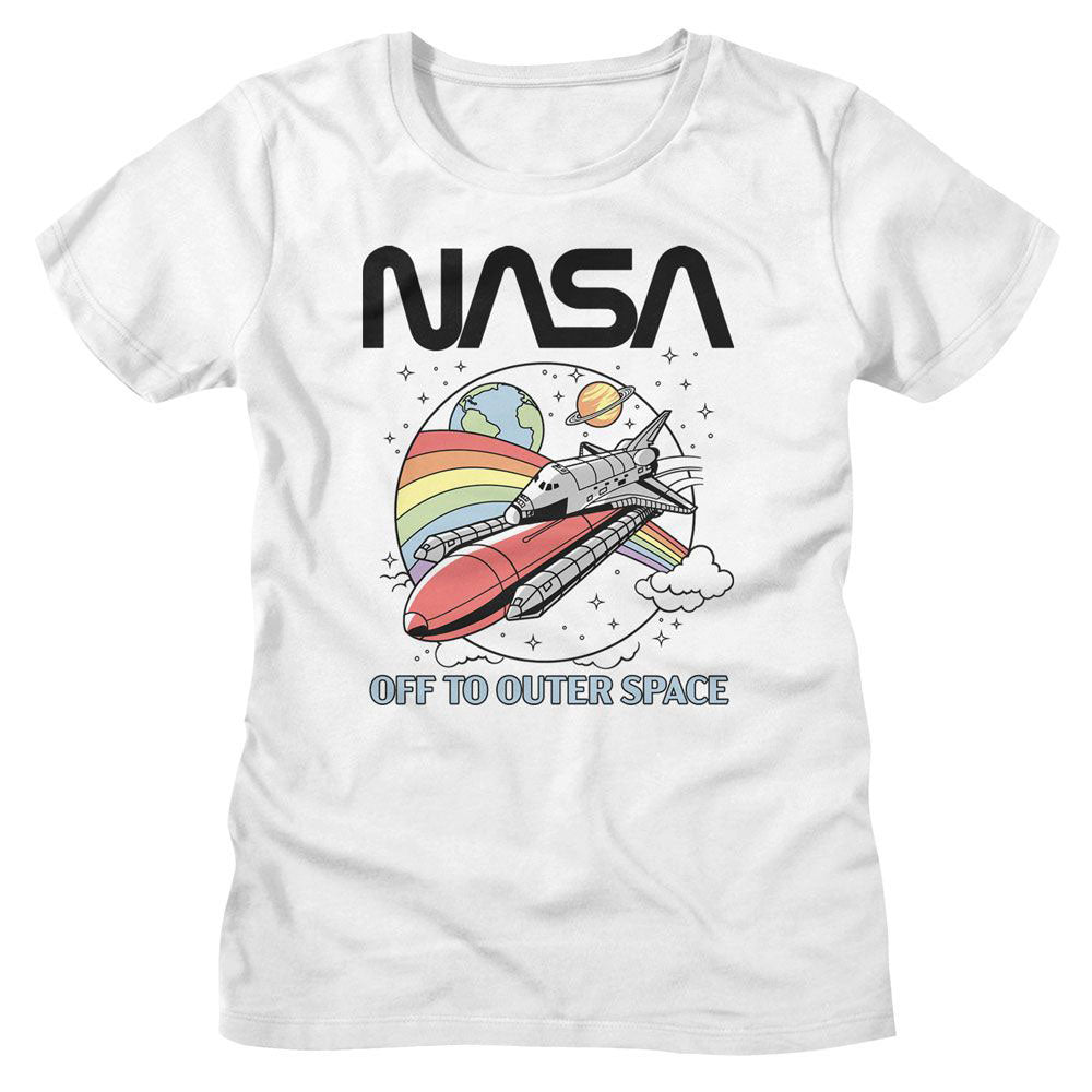 NASA Nasa To Space Junior Top Front