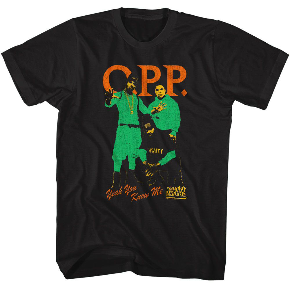 Naughty By Nature Tricolor Opp T-shirt Front