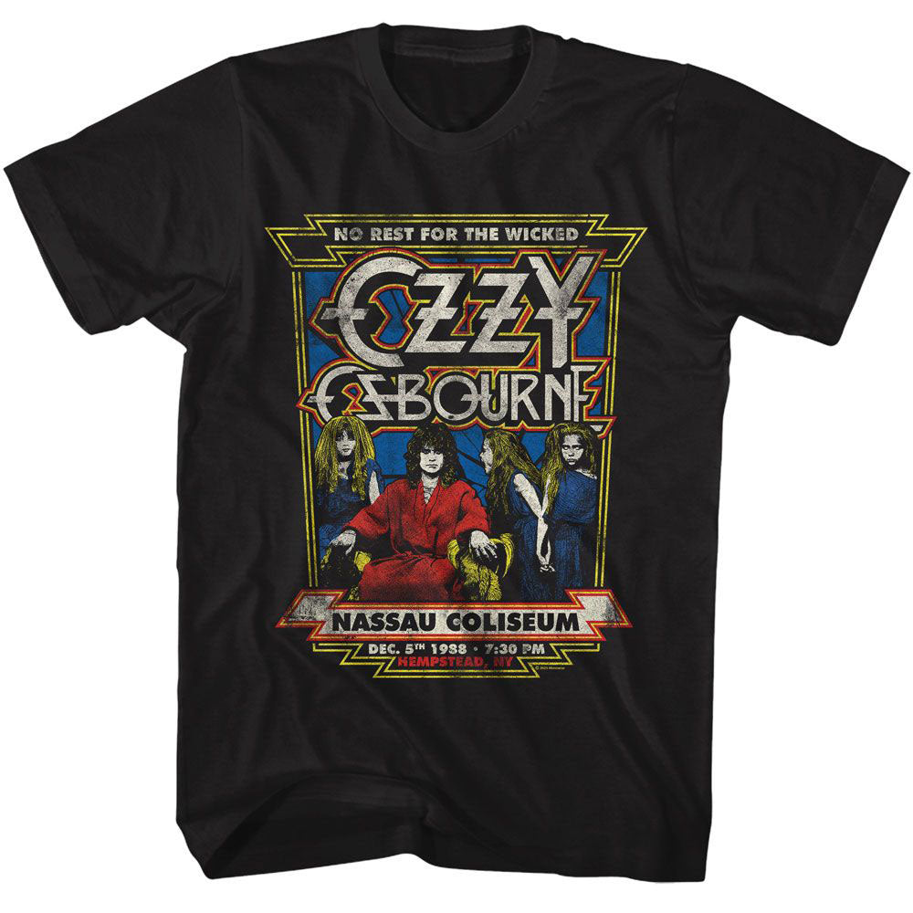 Ozzy Osbourne Ozzy Nassau Coliseum T-shirt Front