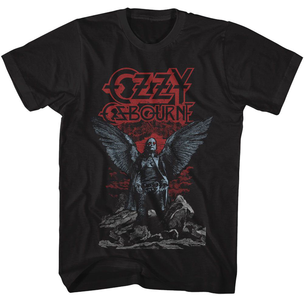 Ozzy Osbourne Ozzy Angel Wings T-shirt Front