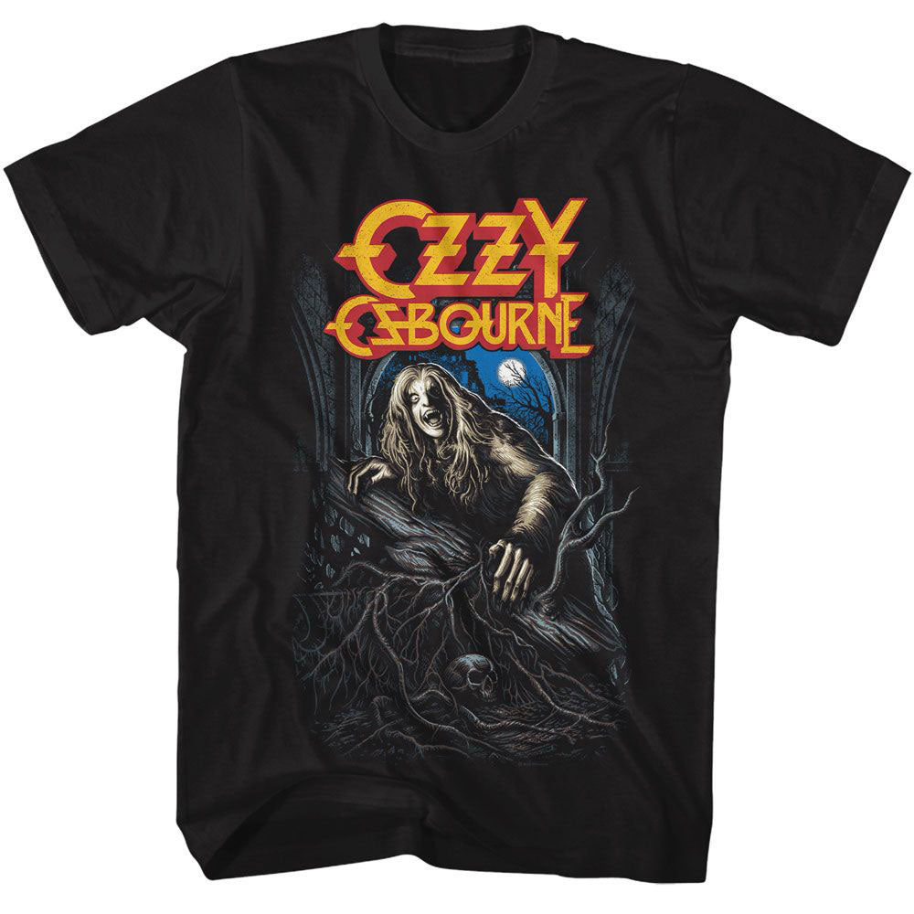 Ozzy Osbourne Ozzy Bark At The Moon T-shirt Front